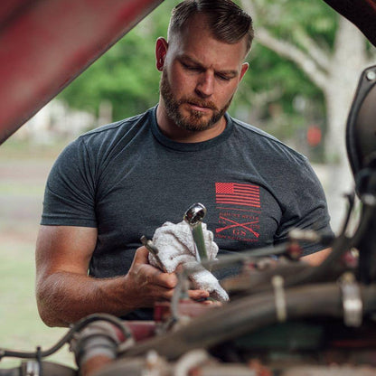 Grunt Style Red Blood Blue Collar™ T-Shirt