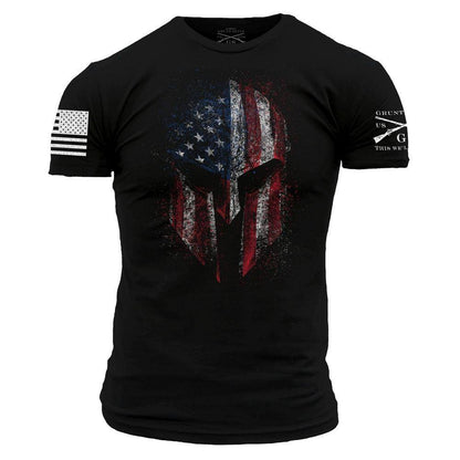 Grunt Style Men's Patriotic Shirts | American Spartan 2.0 Tee