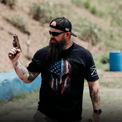 Grunt Style Men's Patriotic Shirts | American Spartan 2.0 Tee