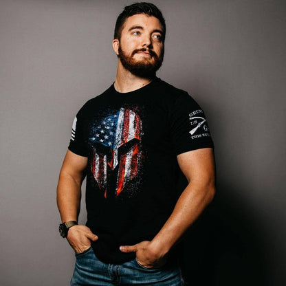 Grunt Style Men's Patriotic Shirts | American Spartan 2.0 Tee