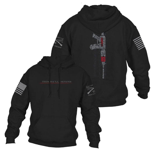 Grunt Style Men's Second Amendment 2.0 Hoodie