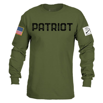 Grunt Style Patriot Long Sleeve - Military Green