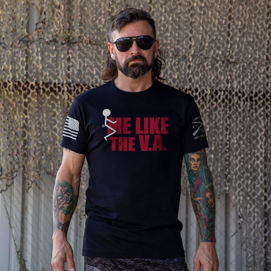 Grunt Style F*ck Me Like The VA T-Shirt - Black
