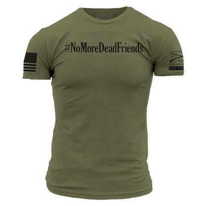 Grunt Style Grunt Style Foundation No More T-Shirt - Military Green