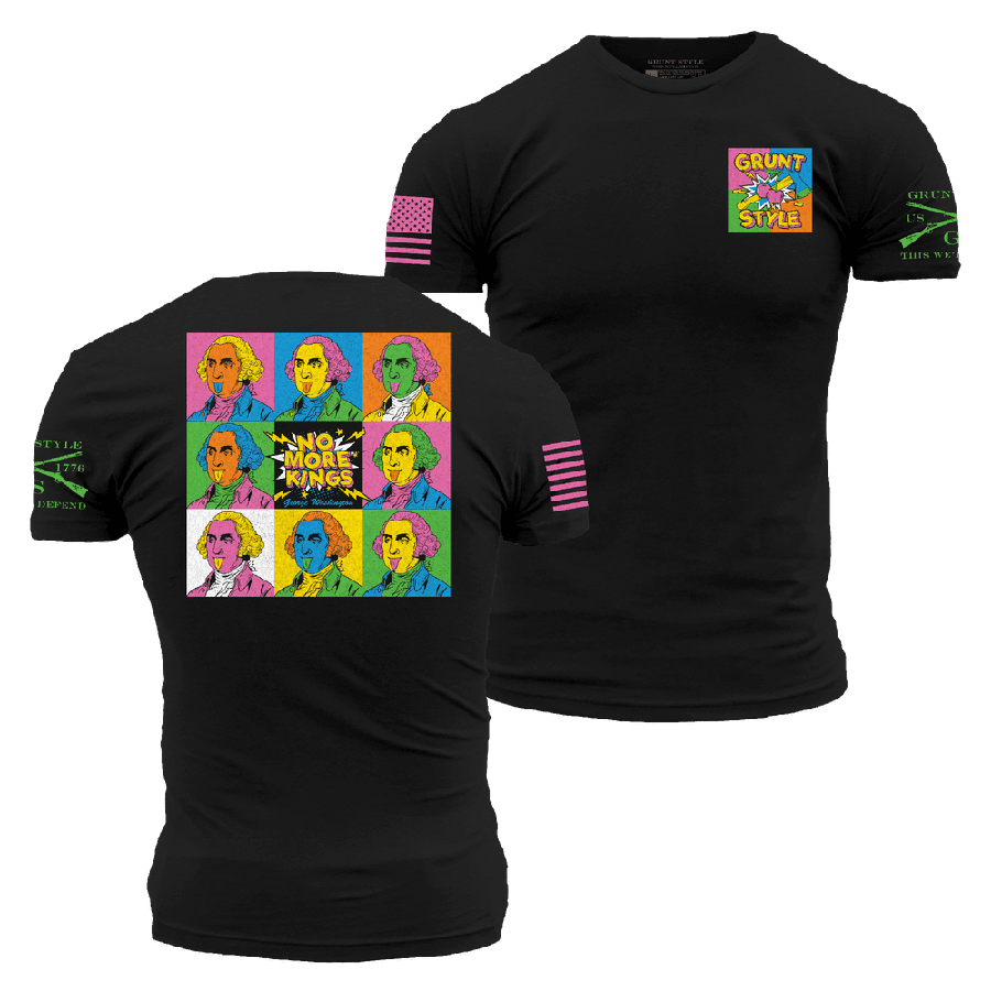 Grunt Style No More Kings T-Shirt - Black
