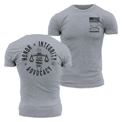 Grunt Style Grunt Style Foundation Advocacy T-Shirt - Dark Heather Gray