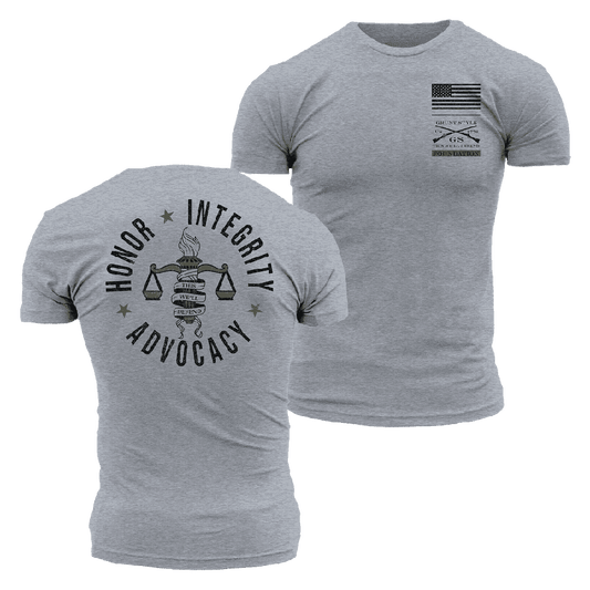 Grunt Style Grunt Style Foundation Advocacy T-Shirt - Dark Heather Gray