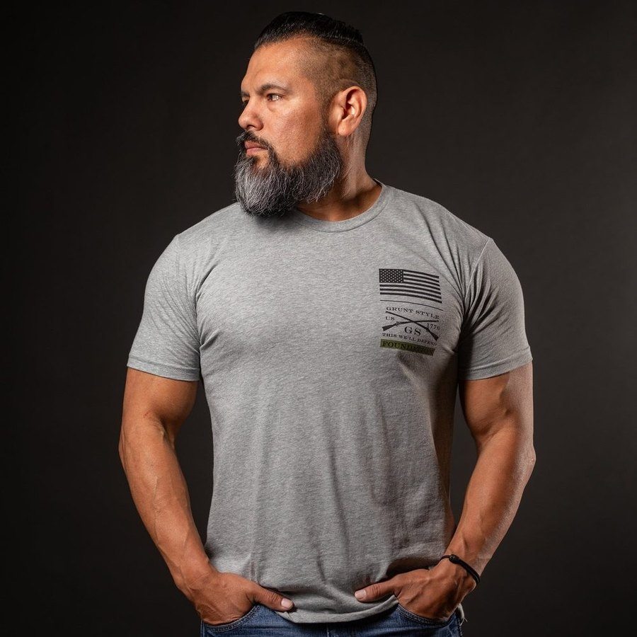 Grunt Style Grunt Style Foundation Advocacy T-Shirt - Dark Heather Gray