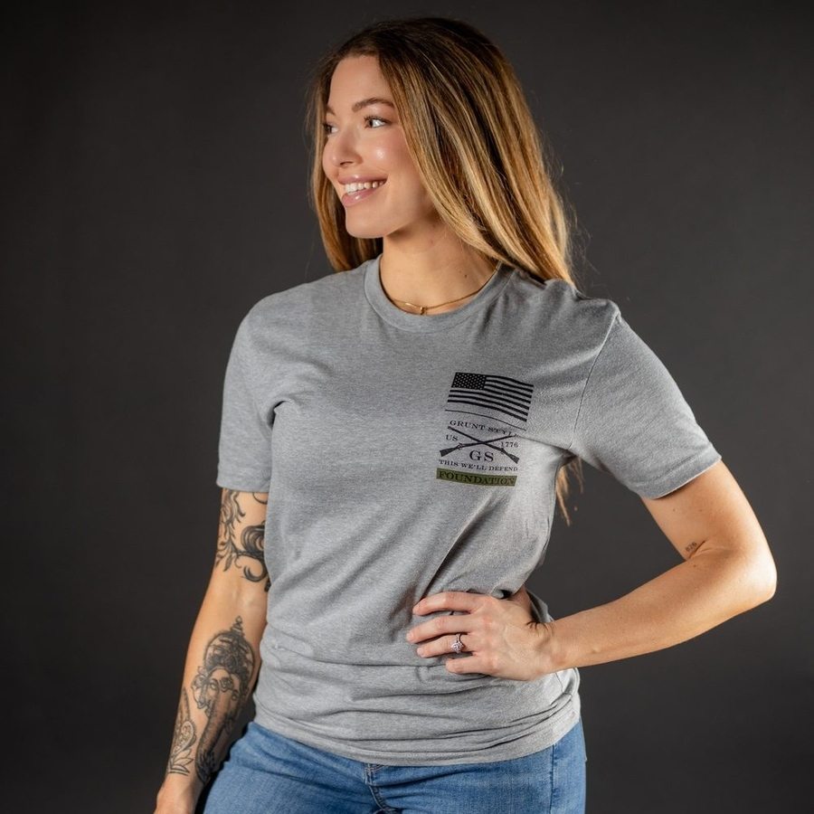 Grunt Style Grunt Style Foundation Advocacy T-Shirt - Dark Heather Gray