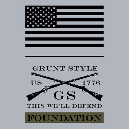Grunt Style Grunt Style Foundation Advocacy T-Shirt - Dark Heather Gray
