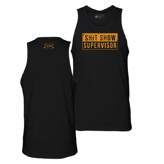 Grunt Style Sh*t Show Supervisor Tank - Black