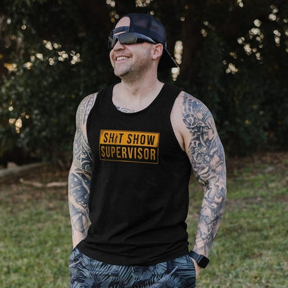 Grunt Style Sh*t Show Supervisor Tank - Black