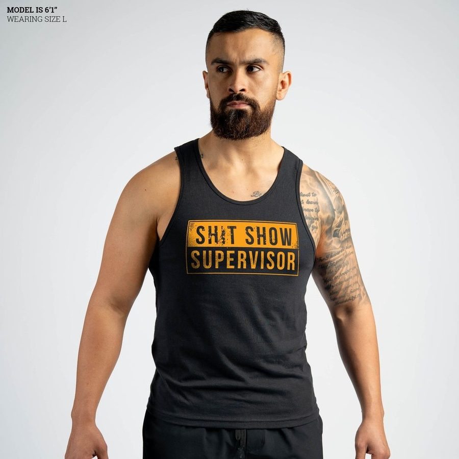 Grunt Style Sh*t Show Supervisor Tank - Black