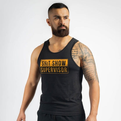 Grunt Style Sh*t Show Supervisor Tank - Black