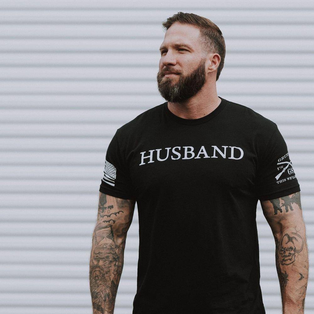 Grunt Style Husband Defined T-Shirt - Black