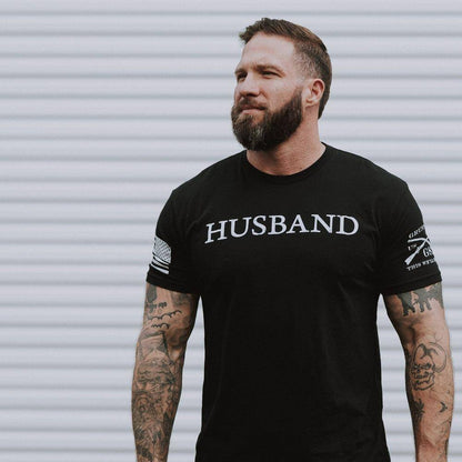Grunt Style Husband Defined T-Shirt - Black