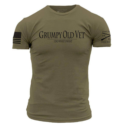 Grunt Style Veteran T-Shirts | Grumpy Old Vet | Veteran Clothing