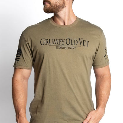 Grunt Style Veteran T-Shirts | Grumpy Old Vet | Veteran Clothing