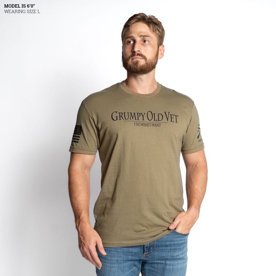 Grunt Style Veteran T-Shirts | Grumpy Old Vet | Veteran Clothing