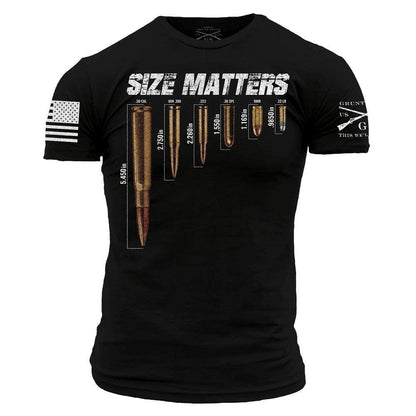Grunt Style Patriotic Clothing | 2nd Amendment Shirts - Size Matters