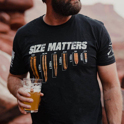 Grunt Style Patriotic Clothing | 2nd Amendment Shirts - Size Matters
