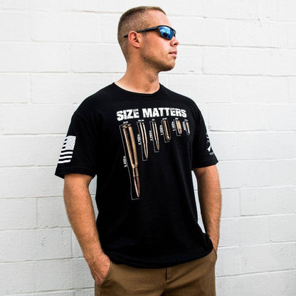 Grunt Style Patriotic Clothing | 2nd Amendment Shirts - Size Matters