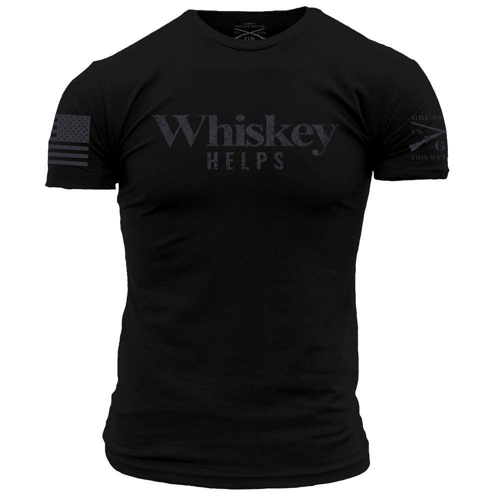 Grunt Style Whiskey Shirts | Whiskey Helps™ - Patriotic Clothing