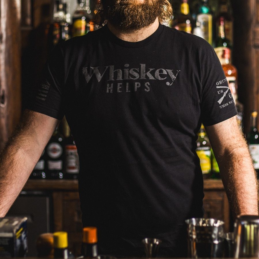 Grunt Style Whiskey Shirts | Whiskey Helps™ - Patriotic Clothing