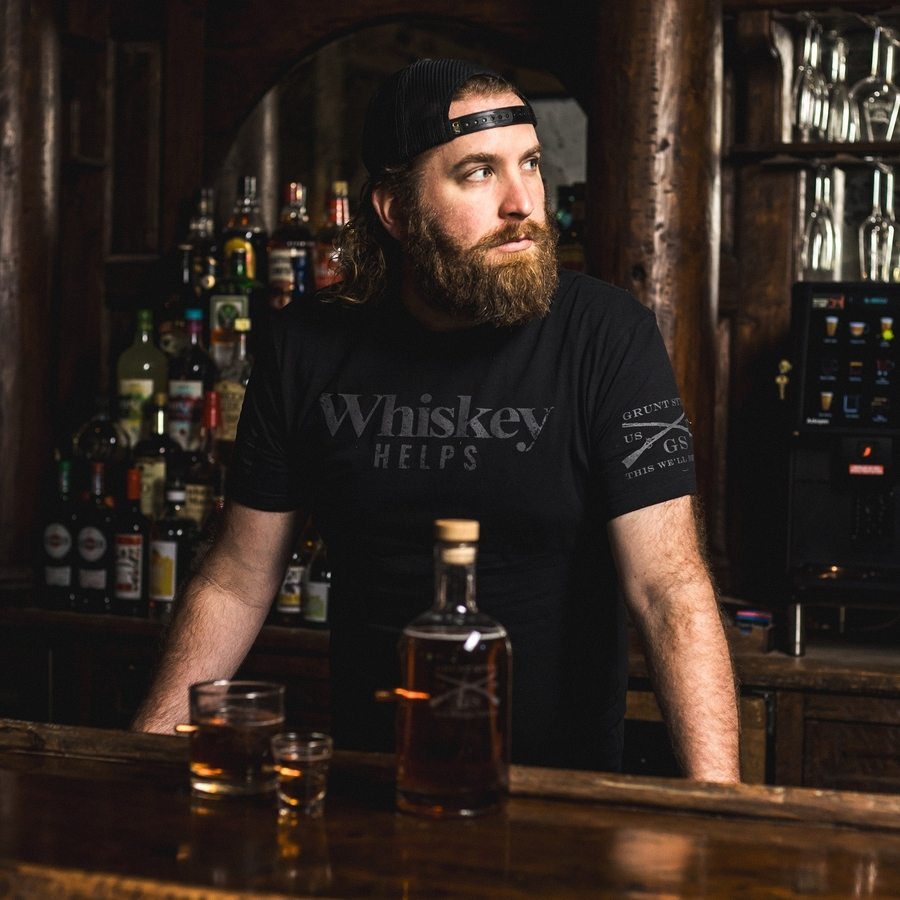 Grunt Style Whiskey Shirts | Whiskey Helps™ - Patriotic Clothing