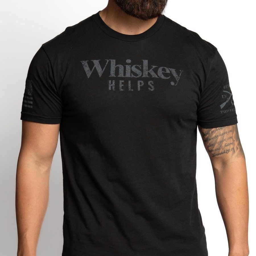Grunt Style Whiskey Shirts | Whiskey Helps™ - Patriotic Clothing