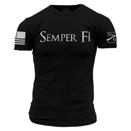 Grunt Style Marine Corps T-Shirt | Simply Semper Fi - Made in the USA