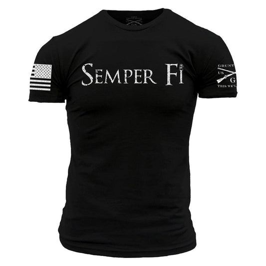 Grunt Style Marine Corps T-Shirt | Simply Semper Fi - Made in the USA