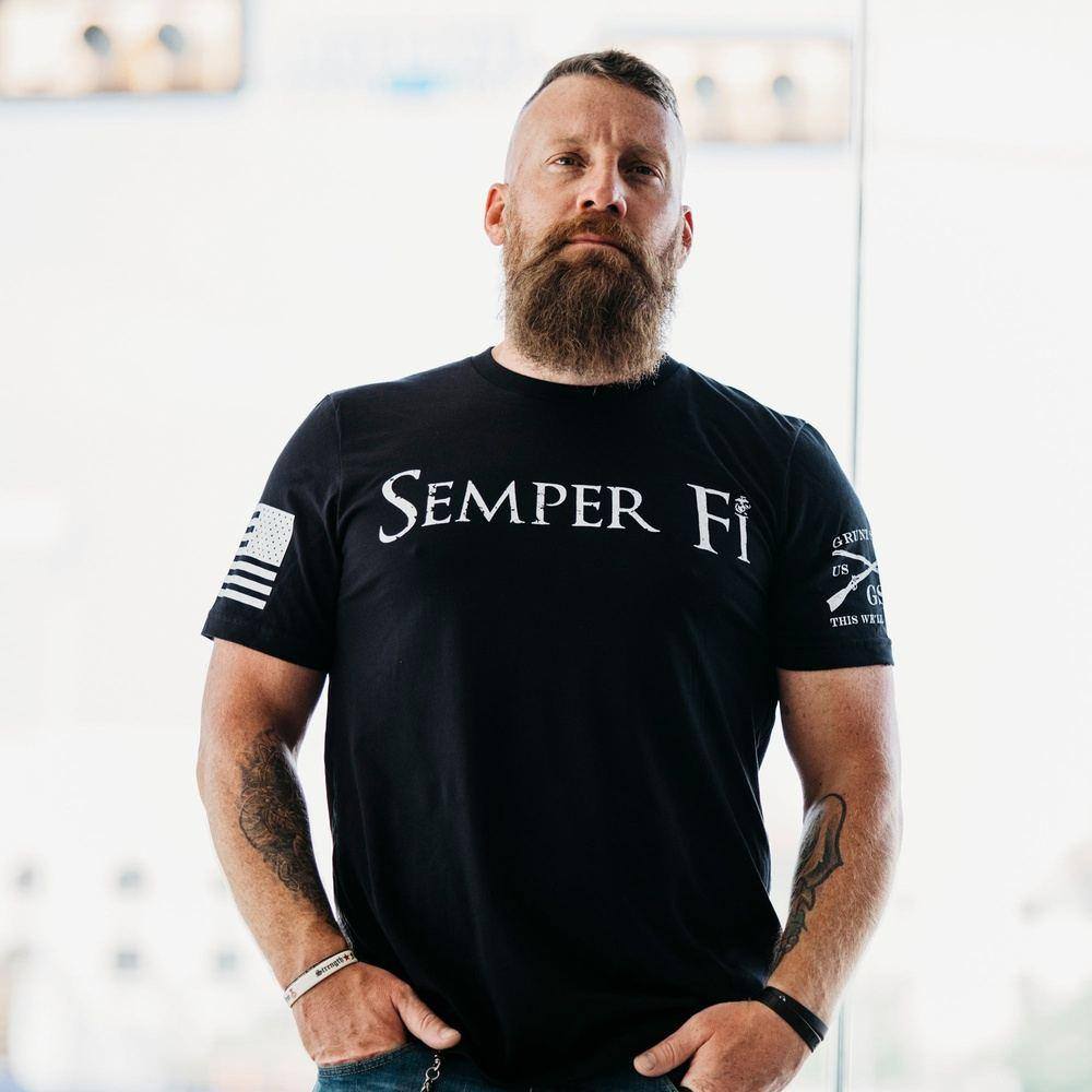 Grunt Style Marine Corps T-Shirt | Simply Semper Fi - Made in the USA