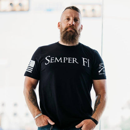 Grunt Style Marine Corps T-Shirt | Simply Semper Fi - Made in the USA