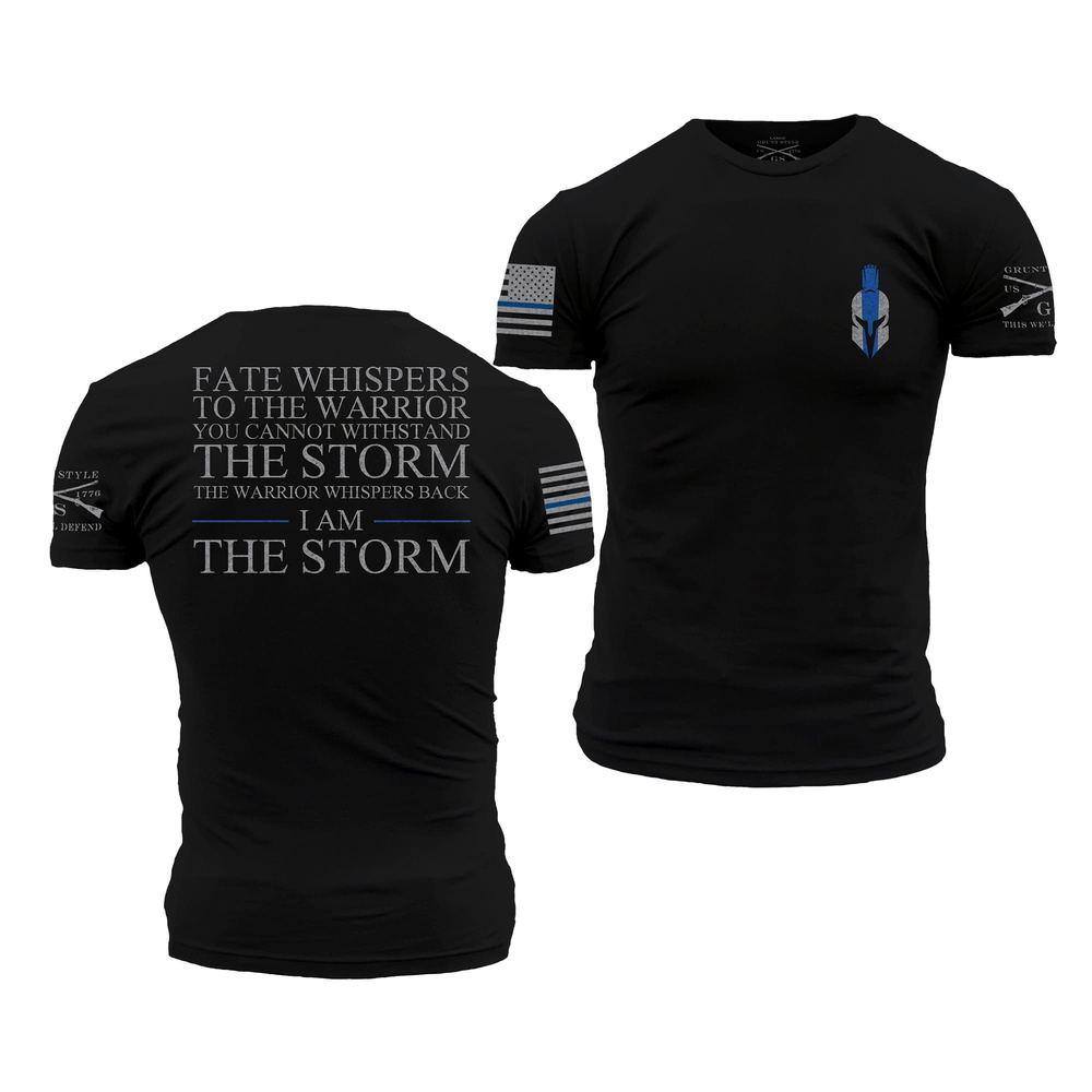 Grunt Style Men's Police Force Apparel | I Am The Storm Shirt