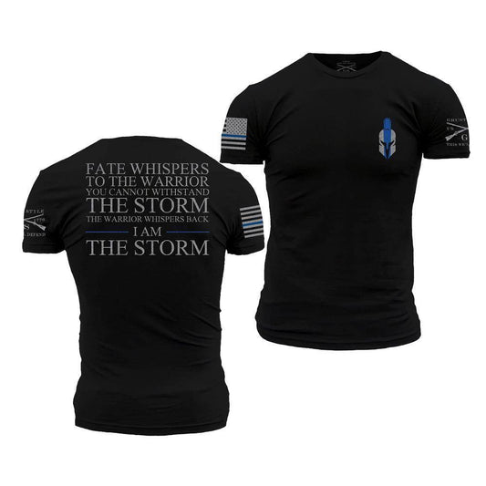 Grunt Style Men's Police Force Apparel | I Am The Storm Shirt