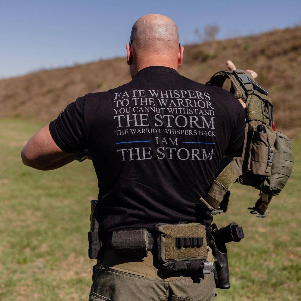 Grunt Style Men's Police Force Apparel | I Am The Storm Shirt