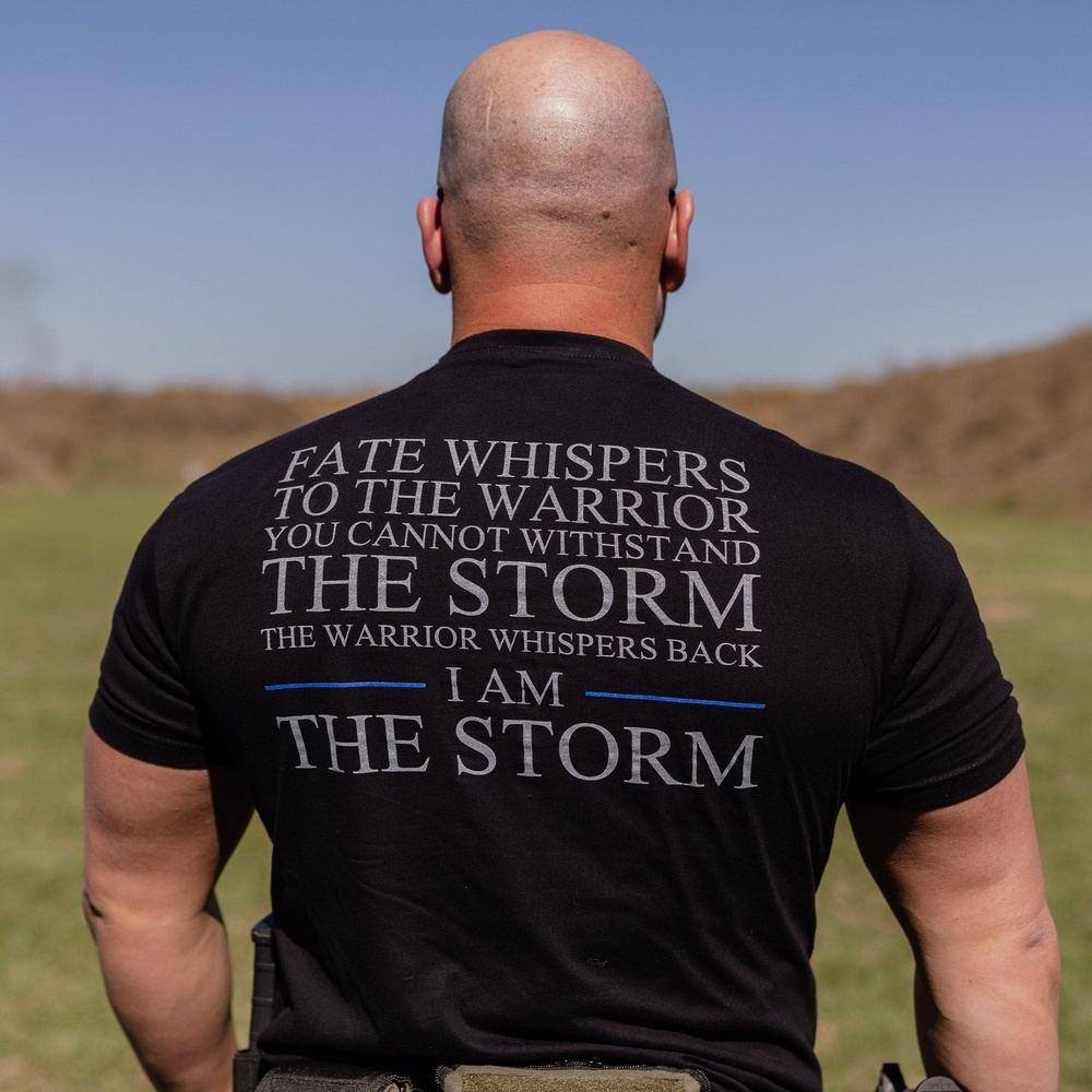 Grunt Style Men's Police Force Apparel | I Am The Storm Shirt