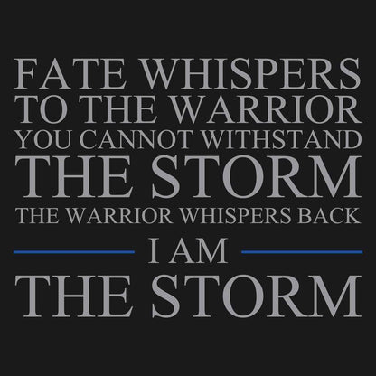 Grunt Style Men's Police Force Apparel | I Am The Storm Shirt