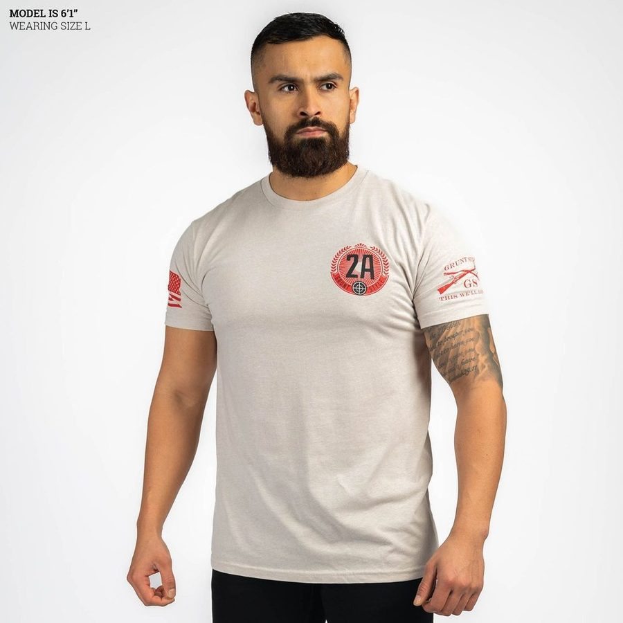 Grunt Style Live Armed T-Shirt - Sand