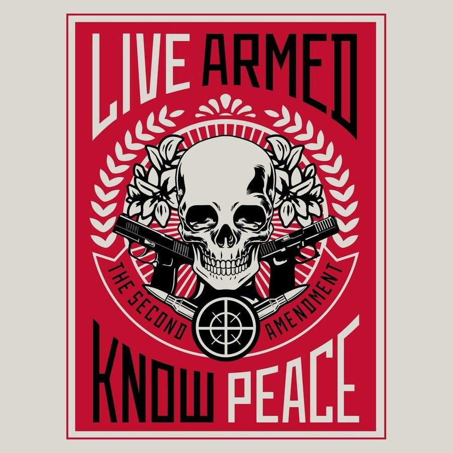 Grunt Style Live Armed T-Shirt - Sand