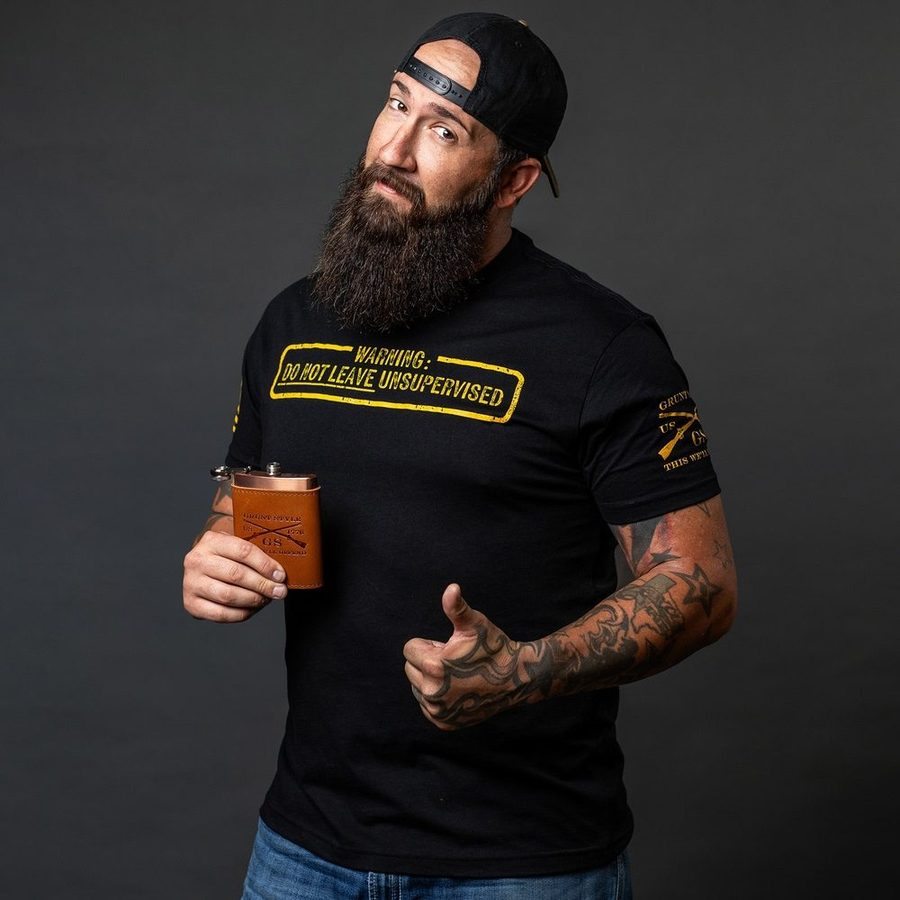 Grunt Style Needs Supervision T-Shirt - Black