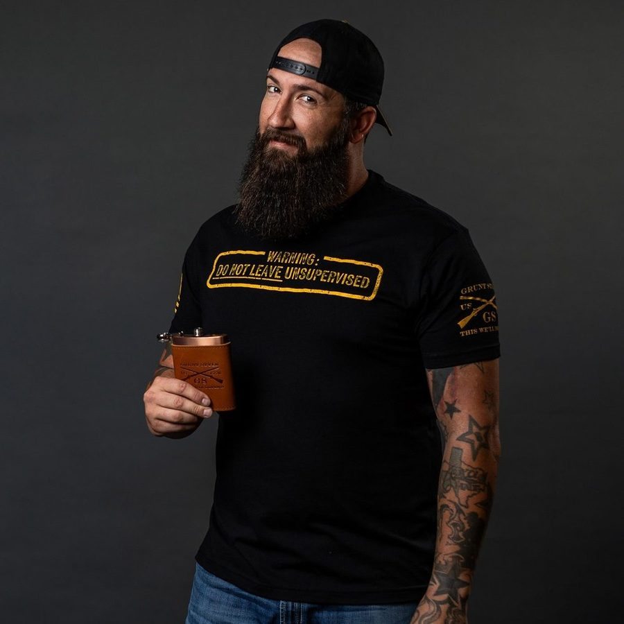 Grunt Style Needs Supervision T-Shirt - Black