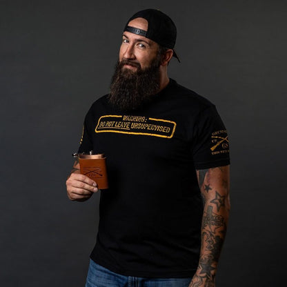 Grunt Style Needs Supervision T-Shirt - Black