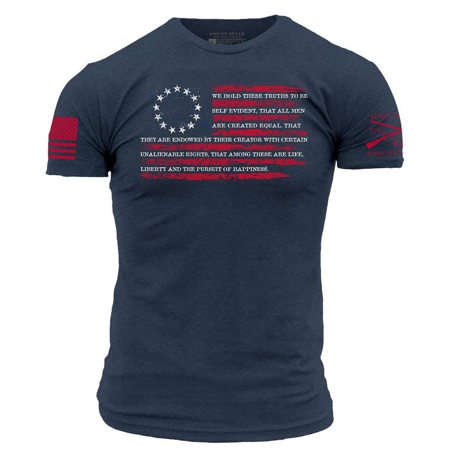 Grunt Style Declaration T-Shirt - Midnight Navy