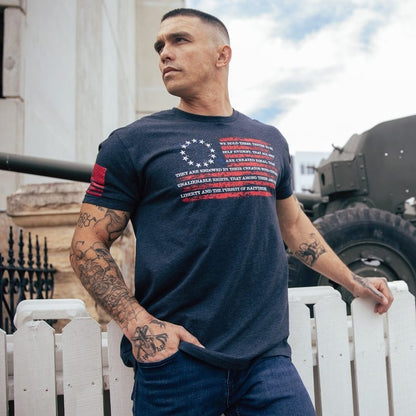 Grunt Style Declaration T-Shirt - Midnight Navy