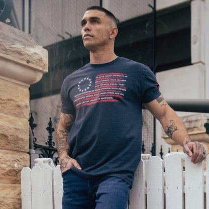 Grunt Style Declaration T-Shirt - Midnight Navy