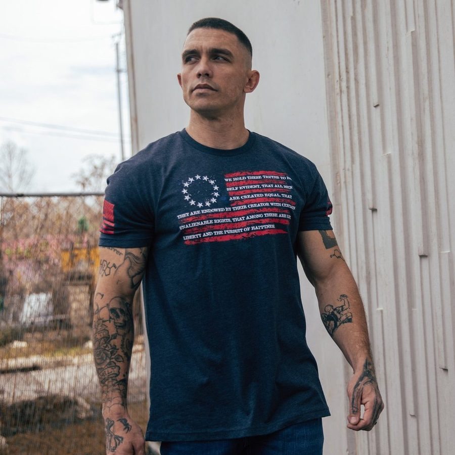 Grunt Style Declaration T-Shirt - Midnight Navy
