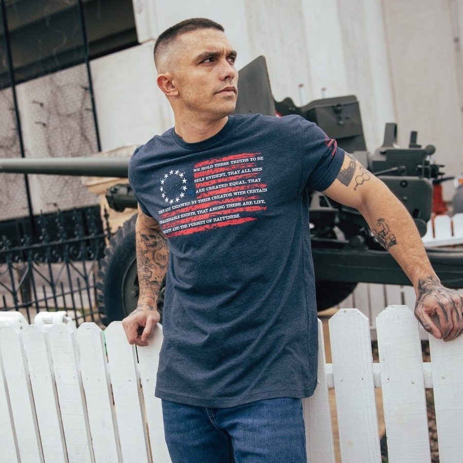 Grunt Style Declaration T-Shirt - Midnight Navy