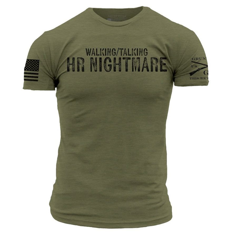 Grunt Style HR Nightmare T-Shirt - Military Green